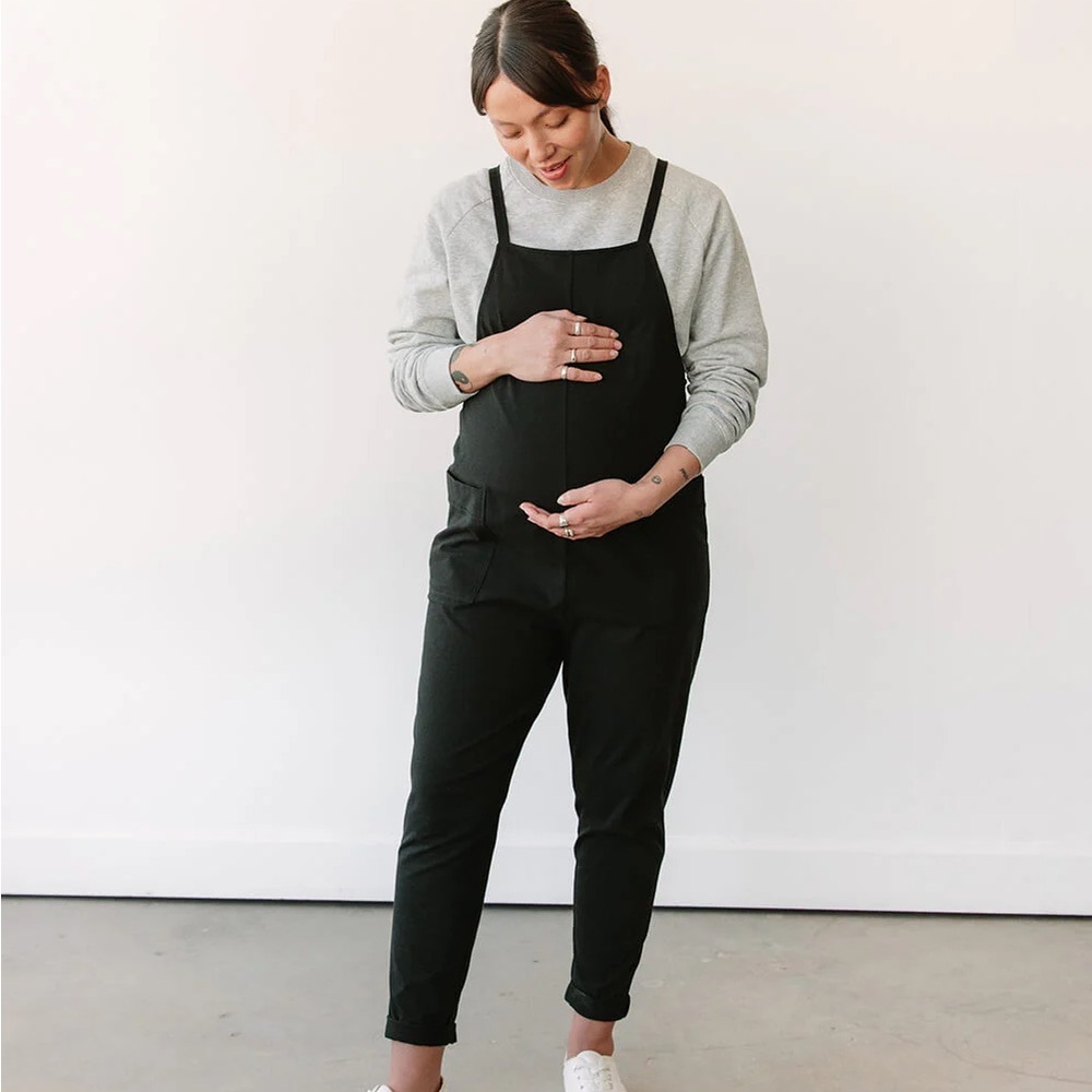 STORQ *NAVY* Anytime Maternity And Nursing Overalls Small